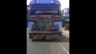 #leylandbus Aluthgama 98 Akkareipaththu PVT Bus, View in Ratnapura Town