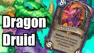 Highlight Games: Kazakusan Druid | Wild Hearthstone