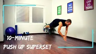 At Home Chest Workout [Bodyweight & Intense]