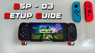 BSP D3 How To Setup - Nintendo Switch PC & Android  [CONTROLLER]