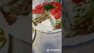 Великолепный летний торт!🥰 #простаяеда #едавдеревне #рецепт