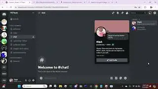 I have a new Discord server. The server is in the description.