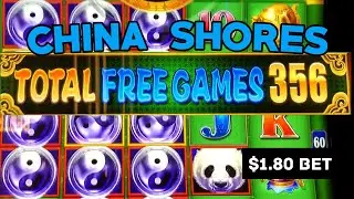 CHINA SHORES 356 SPINS! HOW MUCH DID I GET? 💰