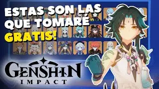 I'VE DECIDED! CONSTELLATIONS I'LL COLLECT FOR FREE IN THE NEW EVENT! - GENSHIN IMPACT