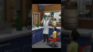 Гараж Рика Санчеса в симс 4 