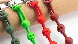 Halloween Skeleton Silicone Teether | How to Use Pacifier Clip