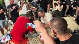DEVON LARRATT VS VITALY LALETIN ARMWRESTLING AT EAST VS WEST 13