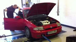 Vauxhall Astra mk3 2.5 V6 (X25XE) dyno run