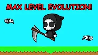 FlyOrDie.io Grim Reaper Max Level Evolution Gameplay 2020