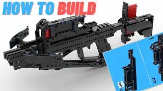 Working LEGO Lever-action repeating crossbow (FREE INSTRUCTIONS)