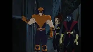 X-Men Evolution - Mystique attacks Rogue