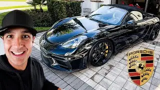 DIRIGINDO O PORSCHE 718 SPYDER MANUAL PELA PRIMEIRA VEZ * ACELERANDO TUDO COM A ESPOSA *