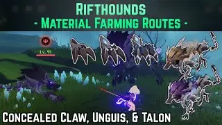 How to Farm Rifthounds (Concealed Clawn, Unguis, & Talon) | Genshin Impact Guide