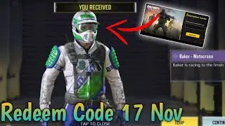 17 November Redeem Code Codm 2022 | Today Redeem Code Codm 2022 | New Redeem Code Codm 2022