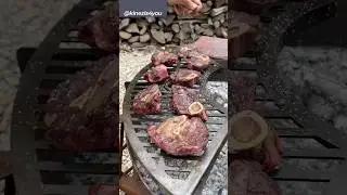 МЯСО с ОВОЩАМИ в КАЗАНЕ на КОСТРЕ!