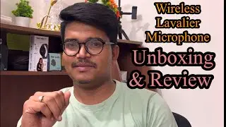 Wireless Lavalier Microphone “Unboxing and Full Review” #telugu #tech #viral #mobile #microphone