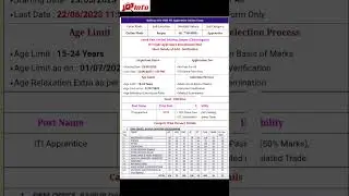 SECR vecancy ||Railway recruitment 2023 || #latest #shorts #viral