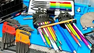 NEW - Patented - TOOLANT - 22 Piece Allen Hex Key Sets That Don’t Suck