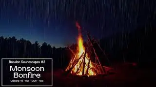 Monsoon Bonfire | Babalon Soundscapes | Music for Sleep, Anxiety, Meditation