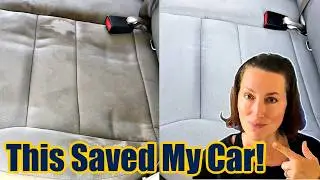Cleaning SUPER DIRTY Car Seats using a Bissell SpotClean Pro - Satisfying Deep Cleaning Video