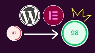 Fix Elementor PageSpeed (from 47 → to 98) step by step Tutorial