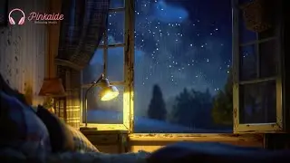 평온한 밤하늘과 함께 잠드세요 😴 부드러운 비와 함께하는 피아노 힐링 음악, 수면과 명상에 좋은 음악