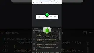 ✨Magic Navigation Menu Indicator with Smooth Animation 