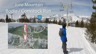 Bodie & Comstock Runs - June Mountain (Full Run)