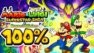 Mario & Luigi: Superstar Saga for 3DS - 100% Longplay Full Game Walkthrough No Commentary Gameplay