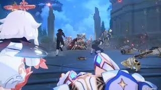 Traveler wake up! Navia's outnumbered!
