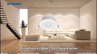 SKYDANCE EH-M(WZ) Zigbee&RF&0-10V Microwave Sensor Switch usage