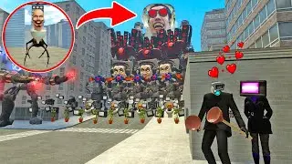 НОВЫЙ МЕХА ТИТАН G MAN ТУАЛЕТ СКИБИДИ устроили засаду на ТУАЛЕТ СКИБИДИ В Garry`s Mod!