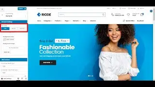 Riode WordPress (How To Set The Main Layout of Theme)
