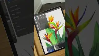 How to add paper textures to your procreate art! 