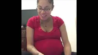 Pregnant FaceBook Live Stream Burp Compilation