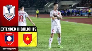🇱🇦 Laos vs Vietnam 🇻🇳 (ASEAN Mitsubishi Electric Cup 2024: Group Stage Extended Highlights)