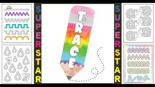 Tracing Worksheets Activity Bundle for Fine Motor Skills