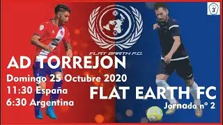 En Directo: 2o Encuentro de Liga: AD Torrejón - Flat Earth FC