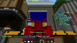 Minecraft hide and seek