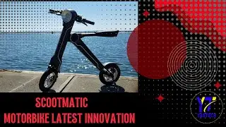 The Future of Scooters: Scootmatic's Tech Motorbike Revealed!
