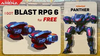 I bought Panther & got FREE Blast RPG 6 || Mech Arena