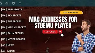 MAC ADDRESSES FOR STBEMU PLAYER | STBEMU CODES