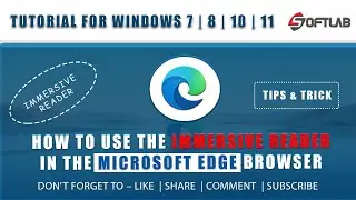 How to use the Immersive Reader in the Microsoft Edge browser Microsoft Edge Tips and Trick in Hindi