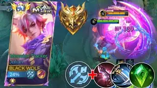 GLOBAL JULIAN FULL INSTANT KILLS BUILD AND EMBLEM! - JULIAN GAMEPLAY - JULIAN NEW BEST BUILD 2025