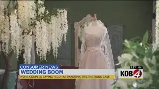 As pandemic restrictions ease, weddings in Albuquerque expected to double