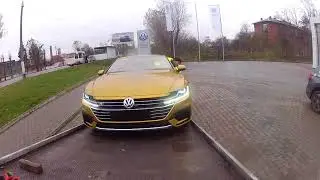 Перевозка евакуатором нового VW Arteon