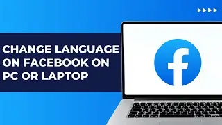 How To Change Language On Facebook PC Or Laptop 2024