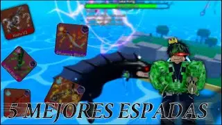 Top 5 Mejores Espadas Para Cazar Sea King En King Legacy!