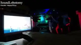 HappyITGuy - Audio Reactive Visuals W/SoundLobotomy  - Asheville, NC