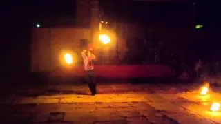 Файер-шоу "Триада" (кометы)